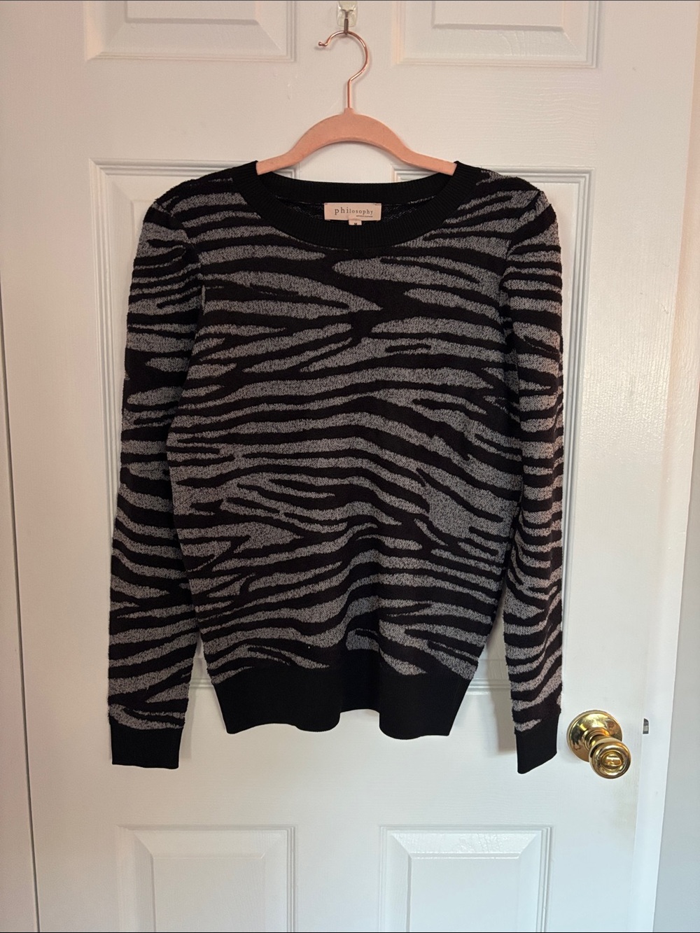 Animal Print Sweater